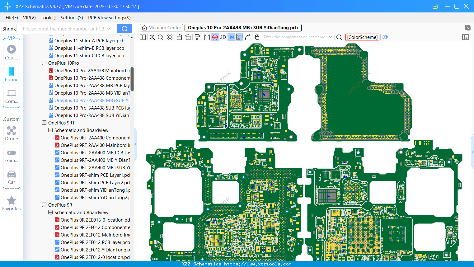 Oneplus 10 Pro-2AA438 MB+SUB bitmap